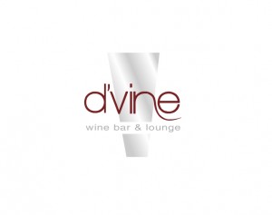 dvine wine bar and lounge branding and logo design by ocreations in pittsburgh