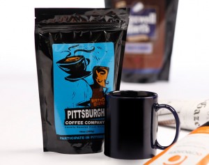 coffee company package design by ocreations in pittsburgh