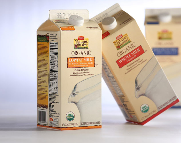 pittsburgh giant eagle natures basket organic milk package design by ocreations in pittsburgh