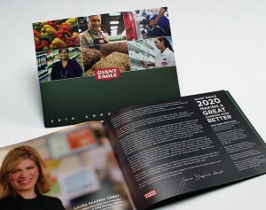 giant eagle annual report design