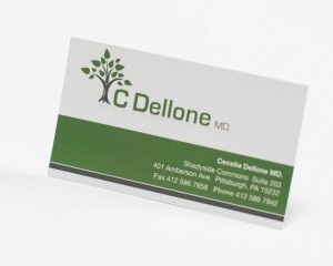 c dellone business card print design by ocreations in pittsburgh