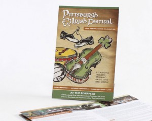 irishfest promotional mailer by ocreations in pittsburgh