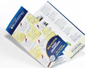 discover organizing brochure by ocreations in pittsburgh