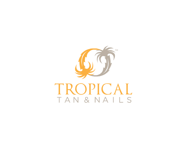 tropical tan and nails branding and logo design by ocreations in pittsburgh