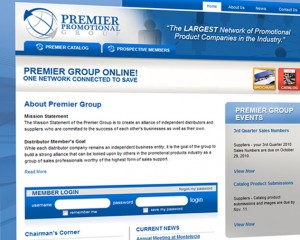 premier group website by ocreations in pittsburgh