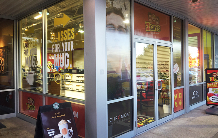 pittsburgh-environmental-design-three-guys-eyewear-window-graphics