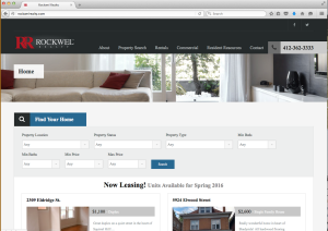 Pittsburgh-web-design-Rockwel-Realty-Homepage