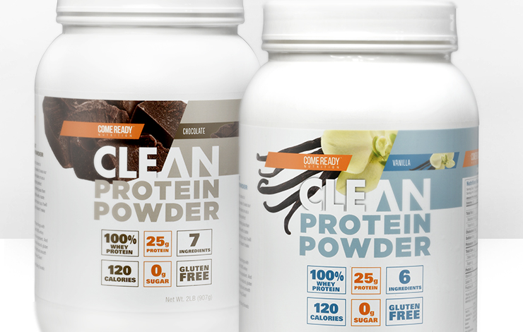 Come Ready Nutrition: Clean Protein Powder.