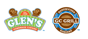 Logo Designs for Glens Custard and The GC Grill