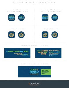 Just Roll'd Up Brand Style Guide Sheet - page 2