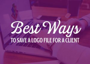 save a logo for a client